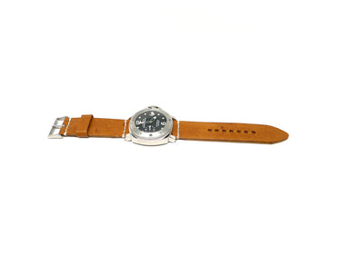 Full view of Plesch Watch Strap 24mm by Da Luca Straps