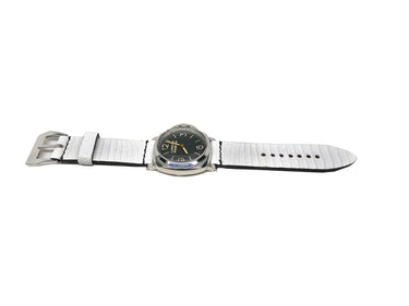 Full view of Plubonne Lizard Watch Strap 26mm by Da Luca Straps
