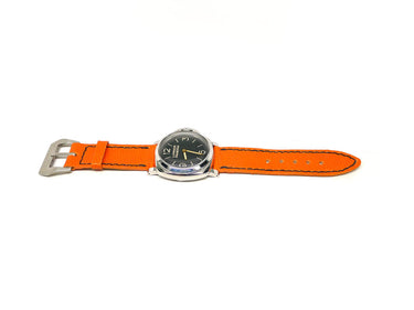 Full view of Plunken Lizard Watch Strap 26mm by Da Luca Straps