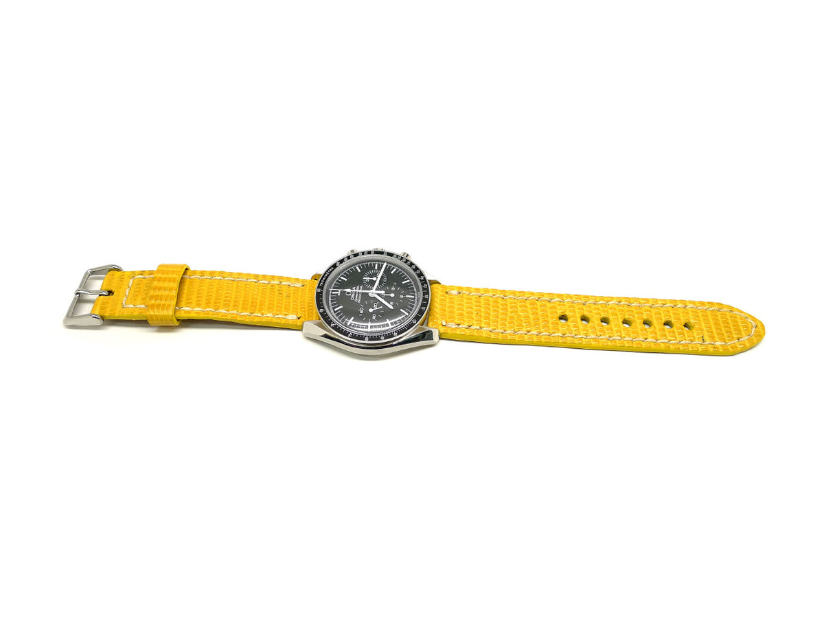 Full view of Pokket Lizard Watch Strap 20mm by Da Luca Straps
