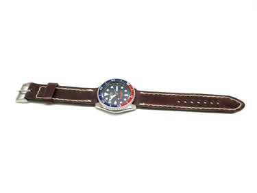 Full view of Poomo Watch Strap 22mm by Da Luca Straps