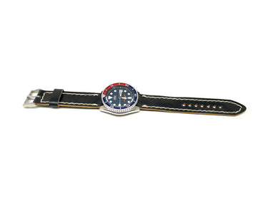 Full view of Prenten Watch Strap 22mm by Da Luca Straps