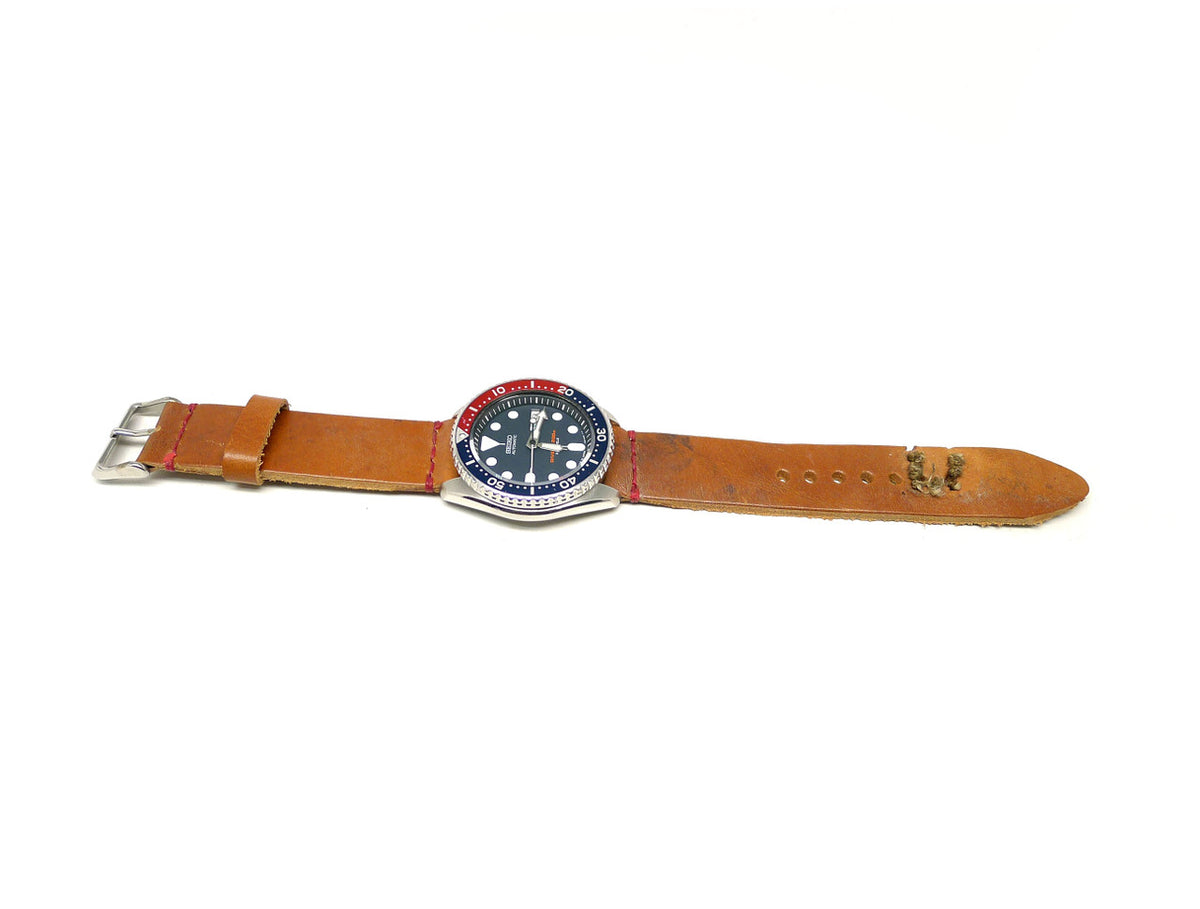 Full view of Prostahl Watch Strap 22mm by Da Luca Straps