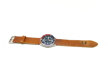 Full view of Prostahl Watch Strap 22mm by Da Luca Straps