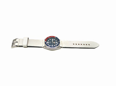 Full view of Quasitay Lizard Watch Strap 22mm by Da Luca Straps