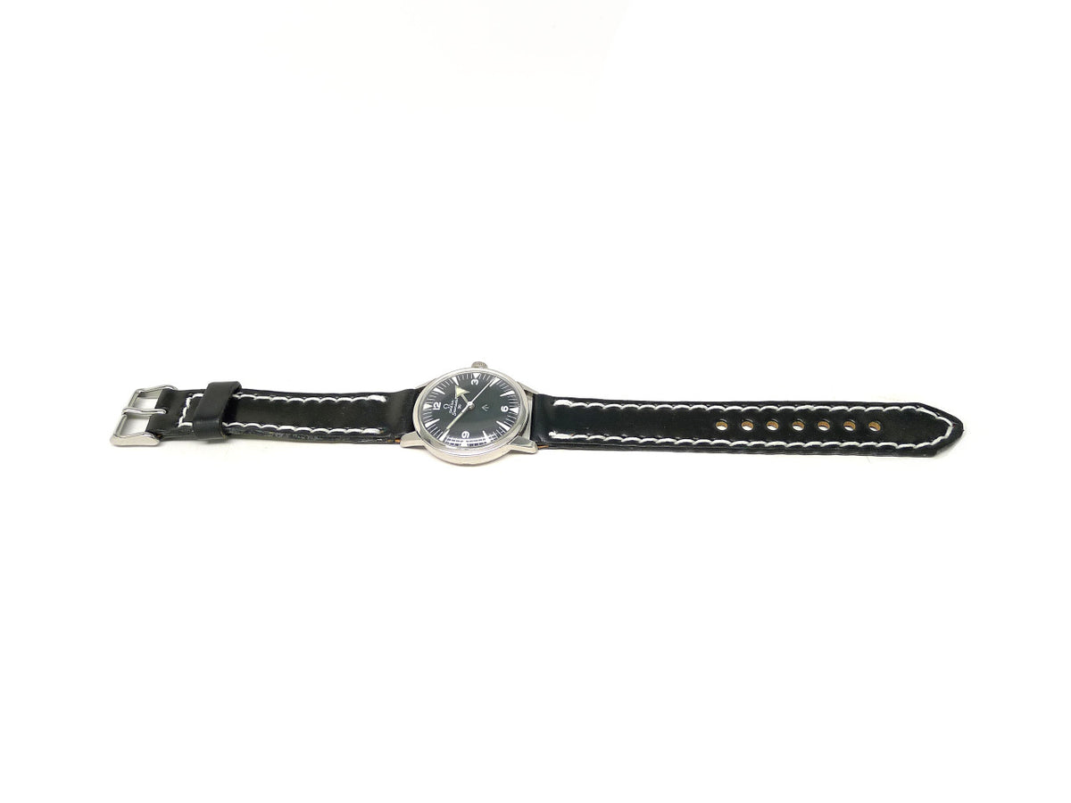 Full view of Quillen Watch Strap 18mm by Da Luca Straps