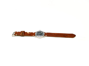 Full view of Quinsch Watch Strap 18mm by Da Luca Straps