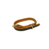 Handmade 1/2" Black Leather Dog Collar - X Small (SKU RXS) Clearance