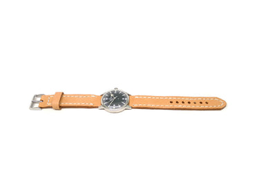 Full view of Riky Watch Strap 18mm by Da Luca Straps