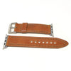 Shell Cordovan Apple Strap Natural Silver Adapter By DaLuca Straps.