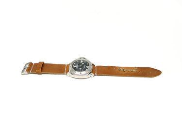 Full view of Sillivon Watch Strap 24mm by Da Luca Straps