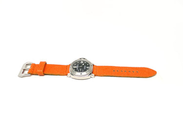 Full view of Sluppuvini Lizard Watch Strap 24mm by Da Luca Straps