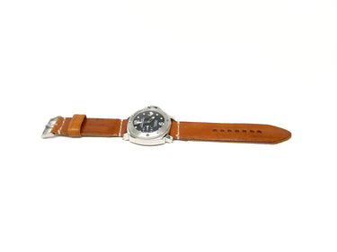 Full view of Stumpf Watch Strap 24mm by Da Luca Straps