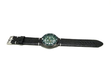 Full view of Sutphen Lizard Watch Strap 22mm by Da Luca Straps