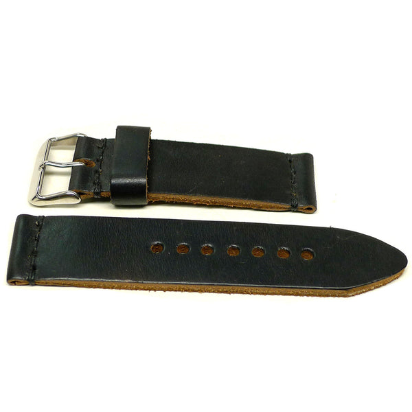Tacktiles 24mm Leather Watch Strap By DaLuca Straps