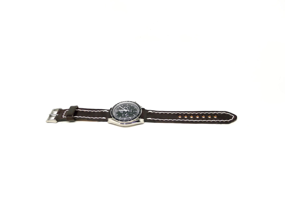 Full view of Ucken Watch Strap 20mm by Da Luca Straps