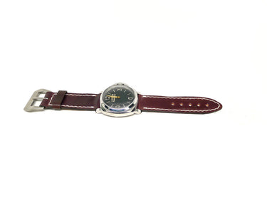 Full view of Veracruz Watch Strap 26mm by Da Luca Straps