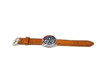 Full view of Veraski Watch Strap 22mm by Da Luca Straps