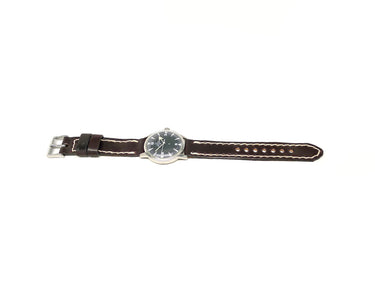 Full view of Wael Watch Strap 18mm by Da Luca Straps