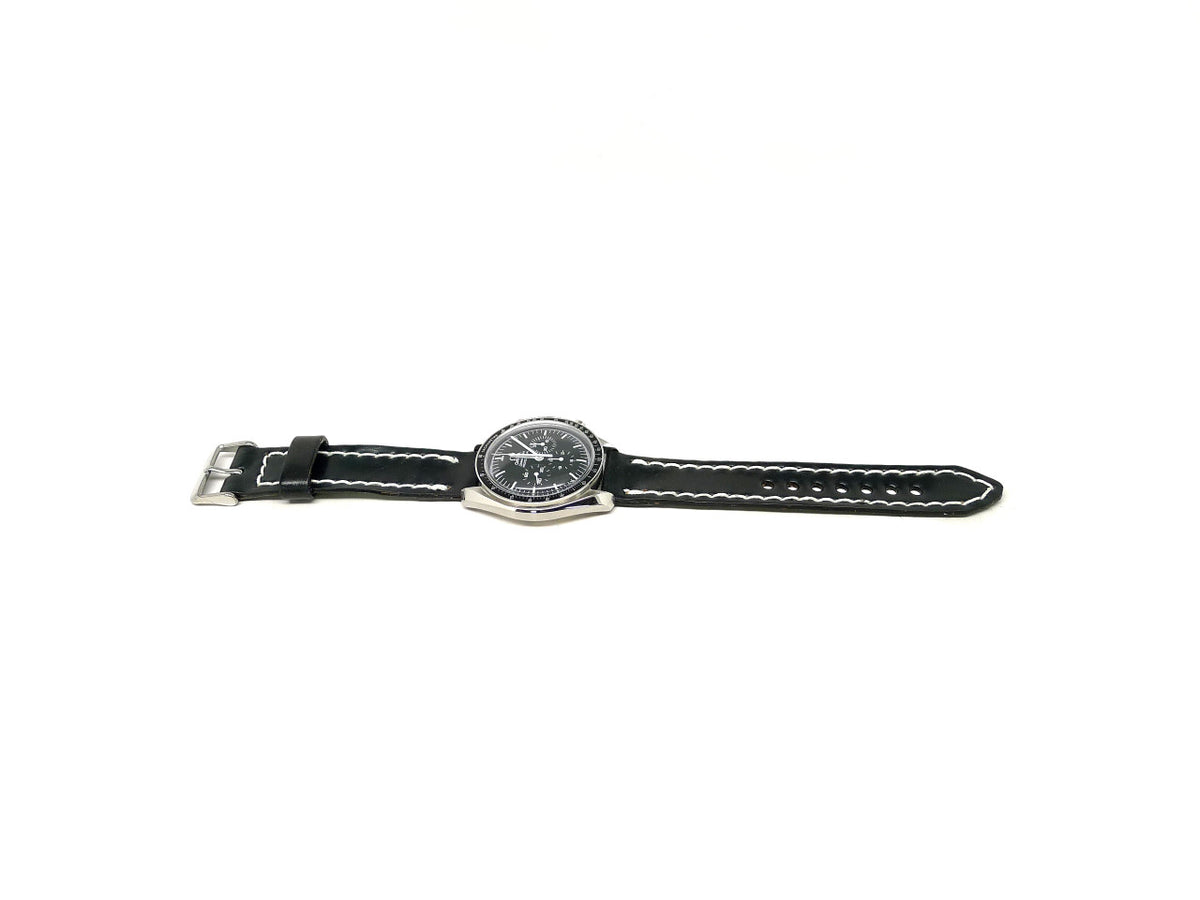 Full view of Waush Watch Strap 20mm by Da Luca Straps
