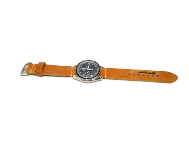 Full view of Wheeb Watch Strap 20mm by Da Luca Straps