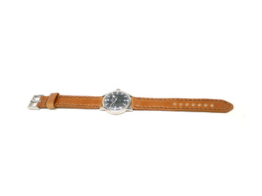 Full view of Woodith Watch Strap 18mm by Da Luca Straps