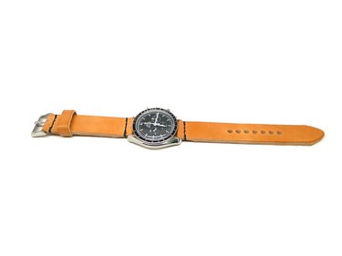 Full view of Yuzzin Watch Strap 20mm by Da Luca Straps