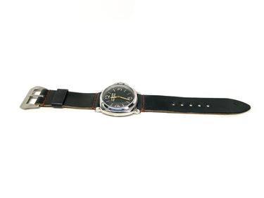 Full view of Zaune Watch Strap 26mm by Da Luca Straps