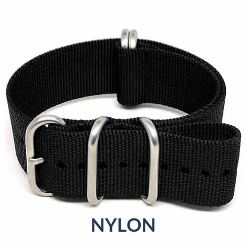 Ballistic nylon watch straps