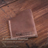 Horween Leather Angle Wallet — DA LUCA style film, handcrafted leather and everyday details.