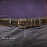 DA LUCA Handmade Leather Belt. Main product video. Color and configuration shown are examples.