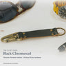 DA LUCA Leather V2 Key Chain - Black Chromexcel (Antique Brass). Official product film with readable details. #Color_Black Chromexcel (Key-Antb)