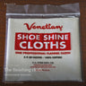 DA LUCA Venetian Cream Cotton Leather Shine Cloth - 5 x 20 Inches. Official product film with readable details.
