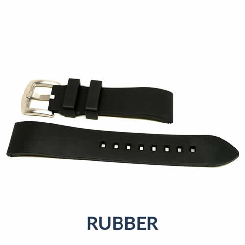 FKM rubber watch straps