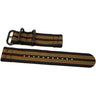 Two Piece Ballistic Nylon Watch Strap Goldfinger PVD By DaLuca Straps.