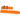 Two Piece Ballistic Nylon Watch Strap Orange PVD By DaLuca Straps.