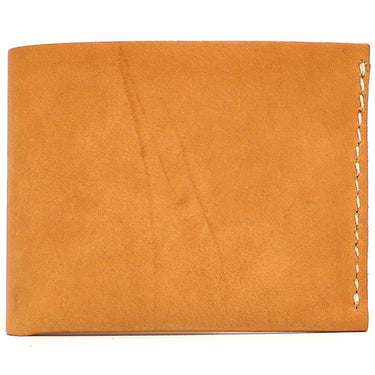 Handmade Bi Fold Wallet Made From Genuine Horween Natural Essex Leather by DaLuca Straps.