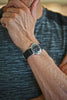 Braided Nylon Perlon Watch Strap - (Polished Buckle)