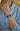 Braided Nylon Perlon Watch Strap Blue Blue PVD Buckle Long By DaLuca Straps.