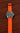 Braided Nylon Perlon Watch Strap Orange PVD Buckle By DaLuca Straps.