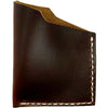 Handmade Angle Wallet Made From Genuine Horween Brown Chromexcel Leather by DaLuca Straps.