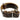 Leather Military Watch Strap Horween Brown Chromexcel Matte By DaLuca Straps.
