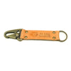 Leather V2 Key Chain - (Antique Brass) Accessories