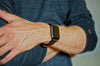 Nylon Apple Watch Strap Goldfinger Wrist DaLuca Straps.