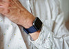 Nylon Apple Watch Strap Navy Wrist DaLuca Straps.
