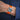 Braided Nylon Perlon Watch Strap Orange PVD Buckle By DaLuca Straps.