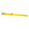 Yellow Ballistic Nylon Military Watch Strap With A Matte Silver Buckle By DaLuca Straps.